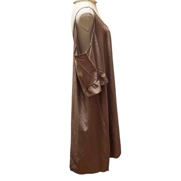 Love Jane Women's 4X Cold Shoulder Ruffle Sleeve Dress Plus Size - Picture 2 of 6